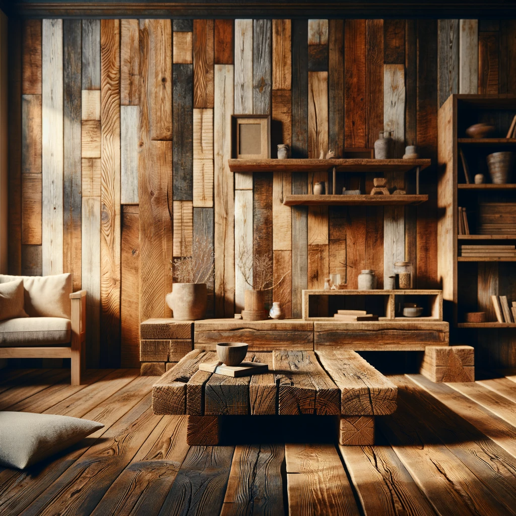oud hout planken